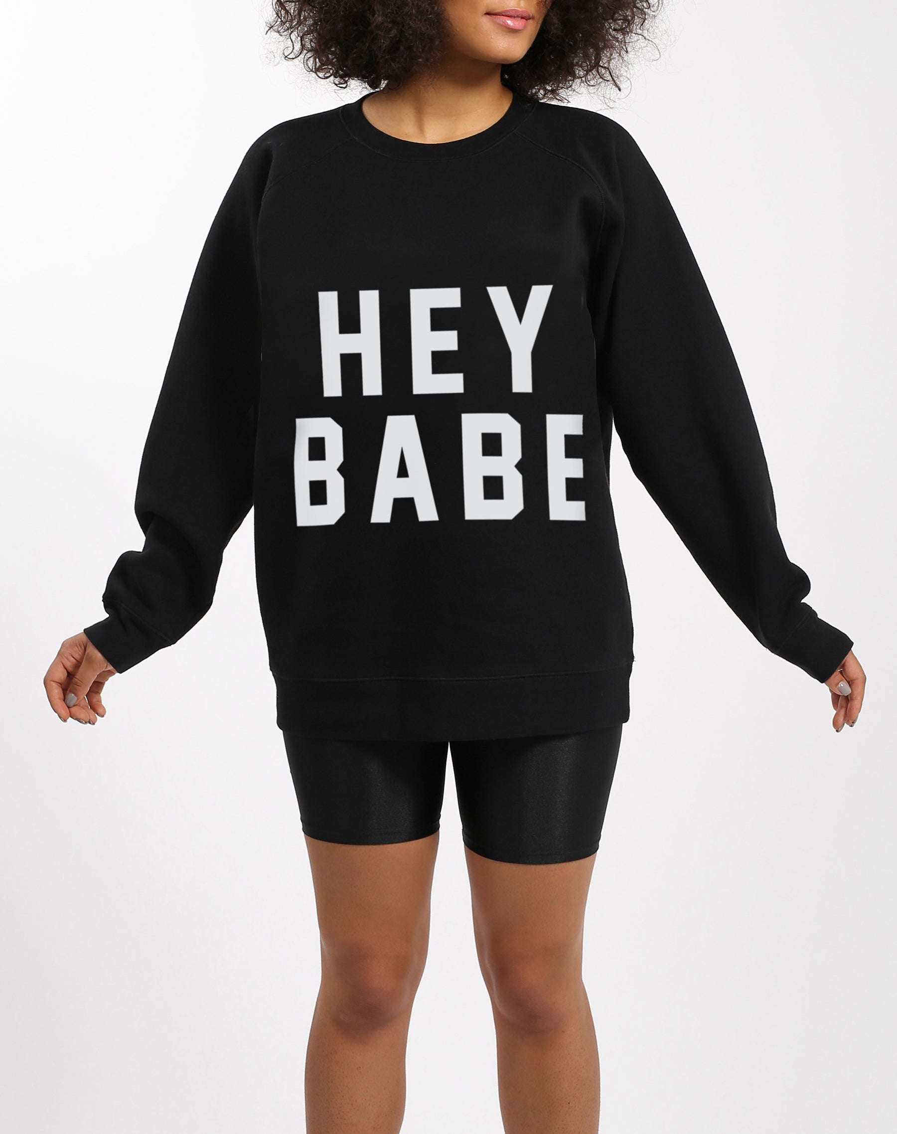 The "HEY BABE" Big Sister Crew | Black